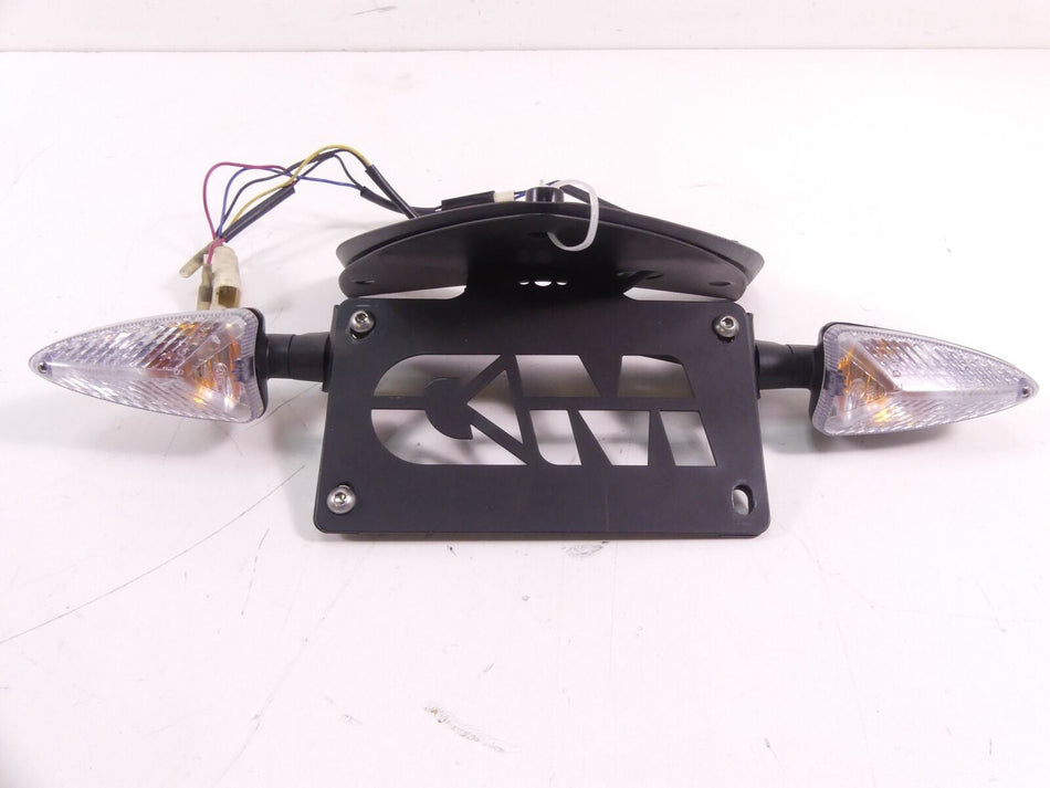 2014 BMW S1000RR K42 HP4 Fender Eliminator Rear Blinker License Plate Holder {{ shop.shopifyCountryName }} - Mototech271