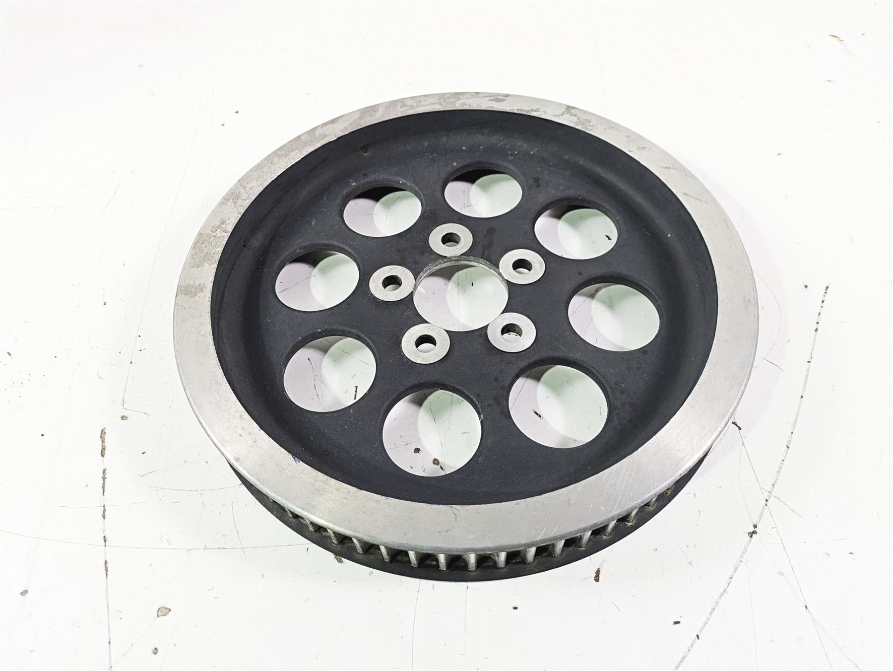 2003 Harley Touring FLHTCUI E-Glide 100th Rear Belt Pulley 70T 1.5" 40225-86A {{ shop.shopifyCountryName }} - Mototech271