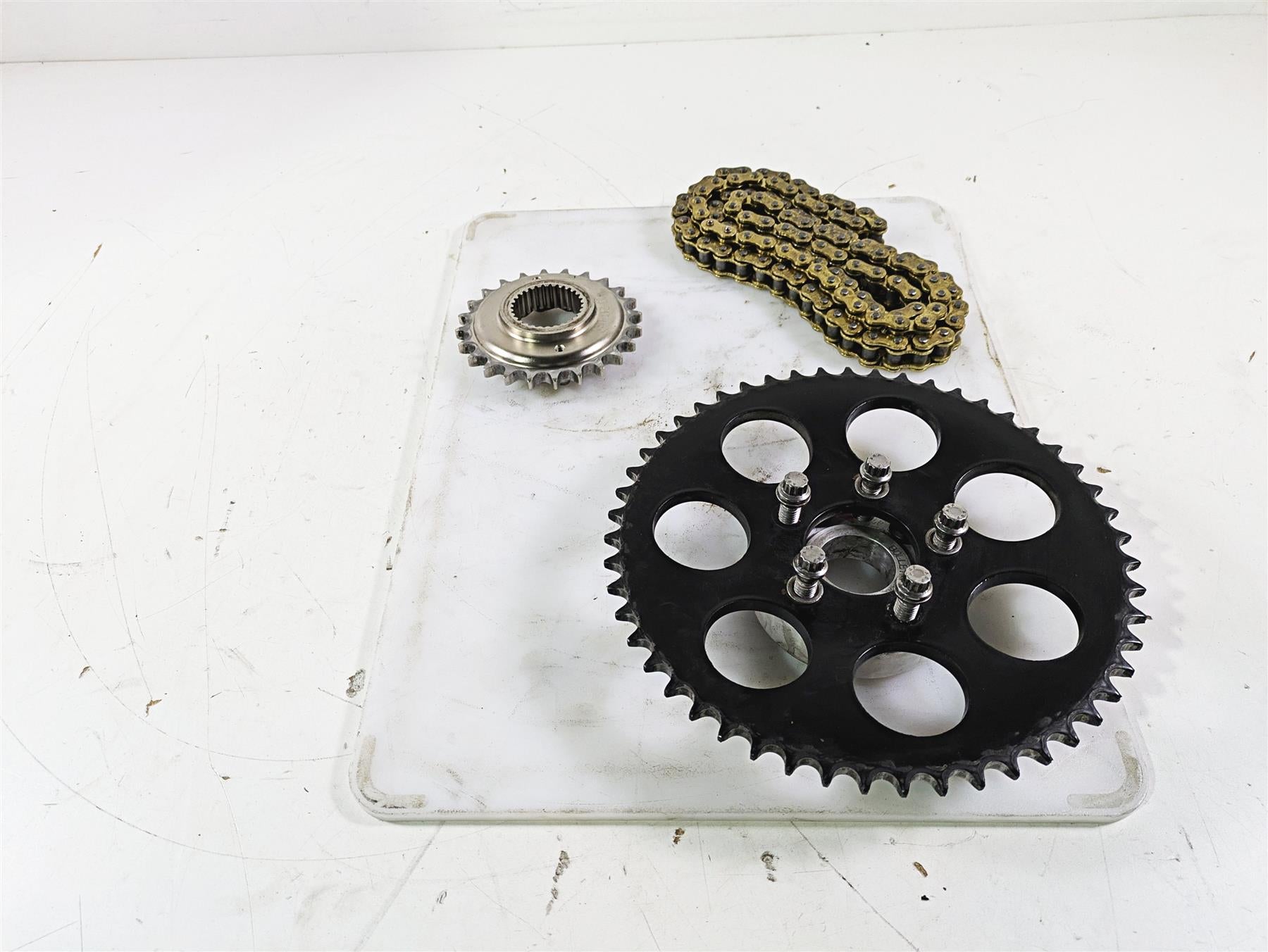 2015 Harley FXDL Dyna Low Rider Bulletproof Chain Sprocket Kit 24T 51T PBT 303 {{ shop.shopifyCountryName }} - Mototech271