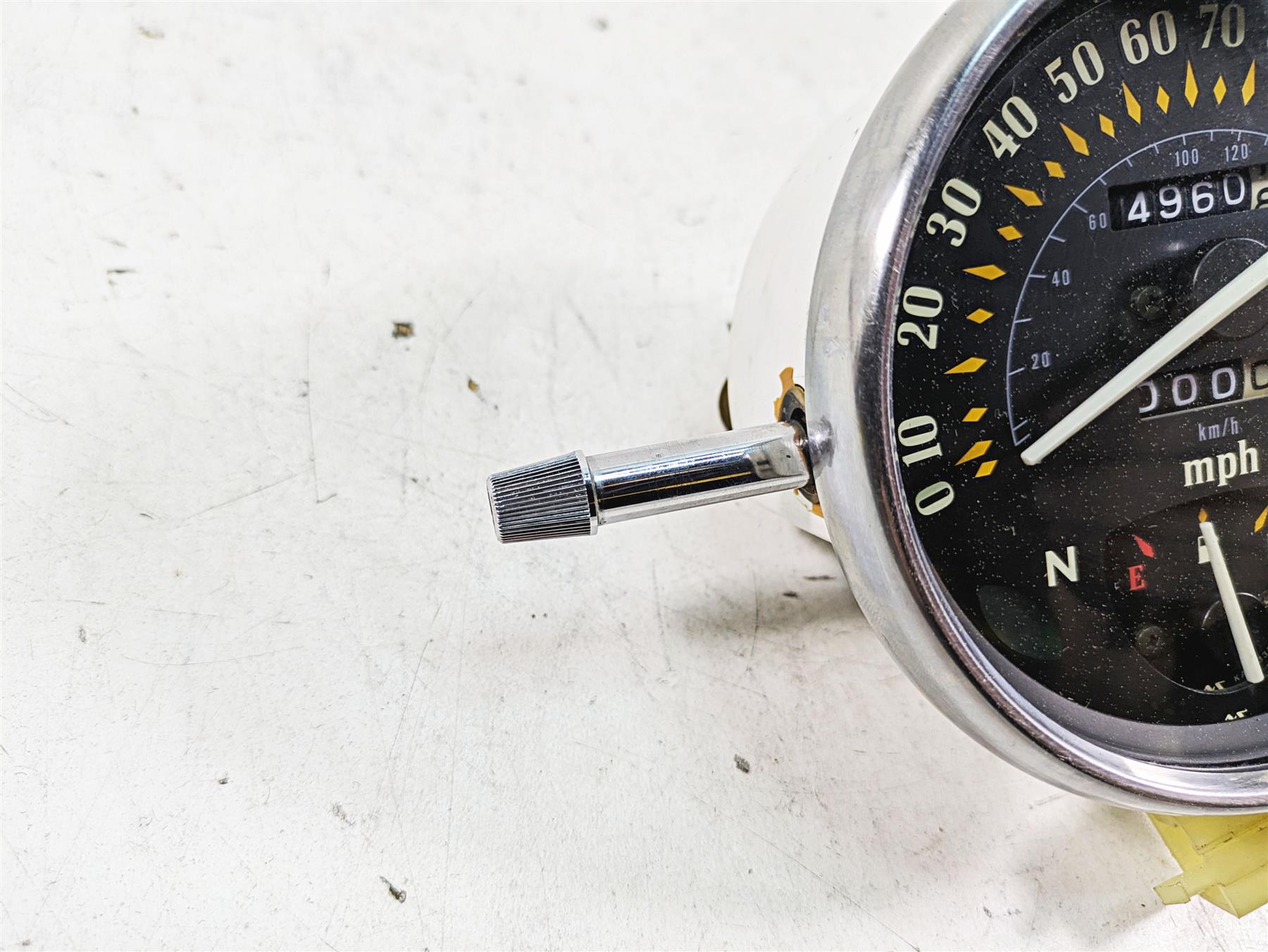 1997 Kawasaki VN1500 Vulcan Speedometer Gauge Instrument - 14K 25005-1385 {{ shop.shopifyCountryName }} - Mototech271