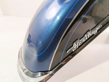 Load image into Gallery viewer, 2018 Harley FLHCS Softail Heritage 115th Front Fender 2-T Legend Blue 58900203
