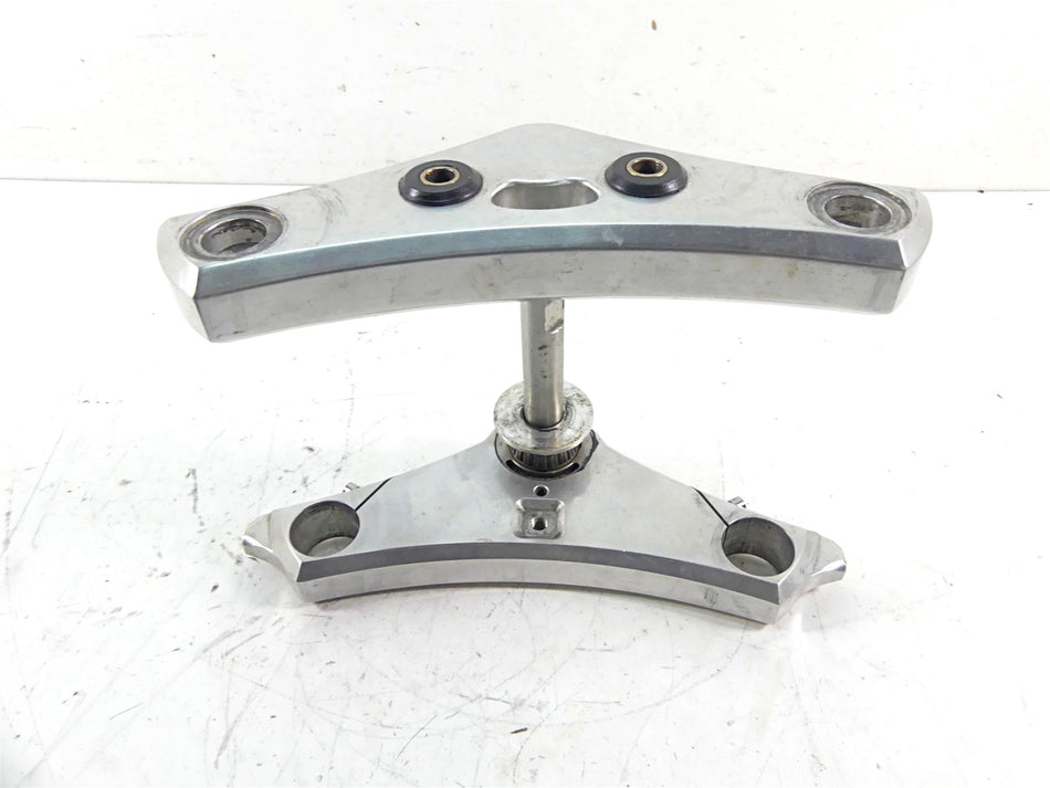 2009 Big Dog K9 Upper Lower Triple Tree Set 10" Wide for 41mm Forks {{ shop.shopifyCountryName }} - Mototech271