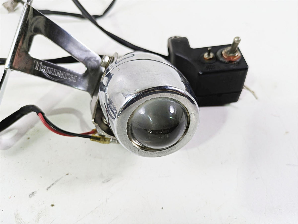 2006 Triumph Rocket 3 Oem Fog Lights Spot Light + Mounts & Switch -Read A9738110 {{ shop.shopifyCountryName }} - Mototech271
