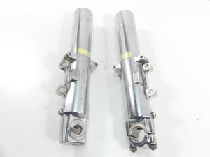 2009 Harley FLHTCU SE4 CVO E-Glide Chrome Front Fork Lower Tube Set 45500169 | Mototech271