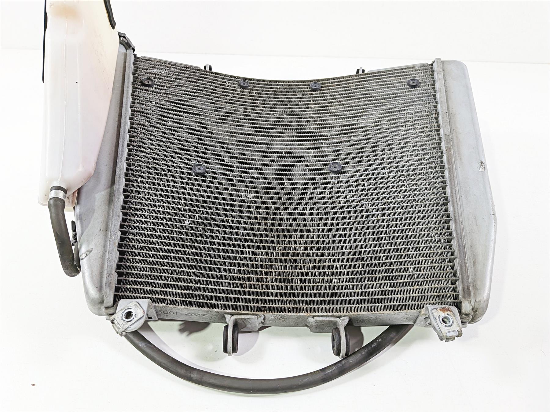 2014 Aprilia RSV4 RR Factory Straight Radiator Fan Reservoir No Leaks B045753 {{ shop.shopifyCountryName }} - Mototech271