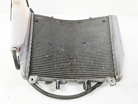2014 Aprilia RSV4 RR Factory Straight Radiator Fan Reservoir No Leaks B045753 {{ shop.shopifyCountryName }} - Mototech271