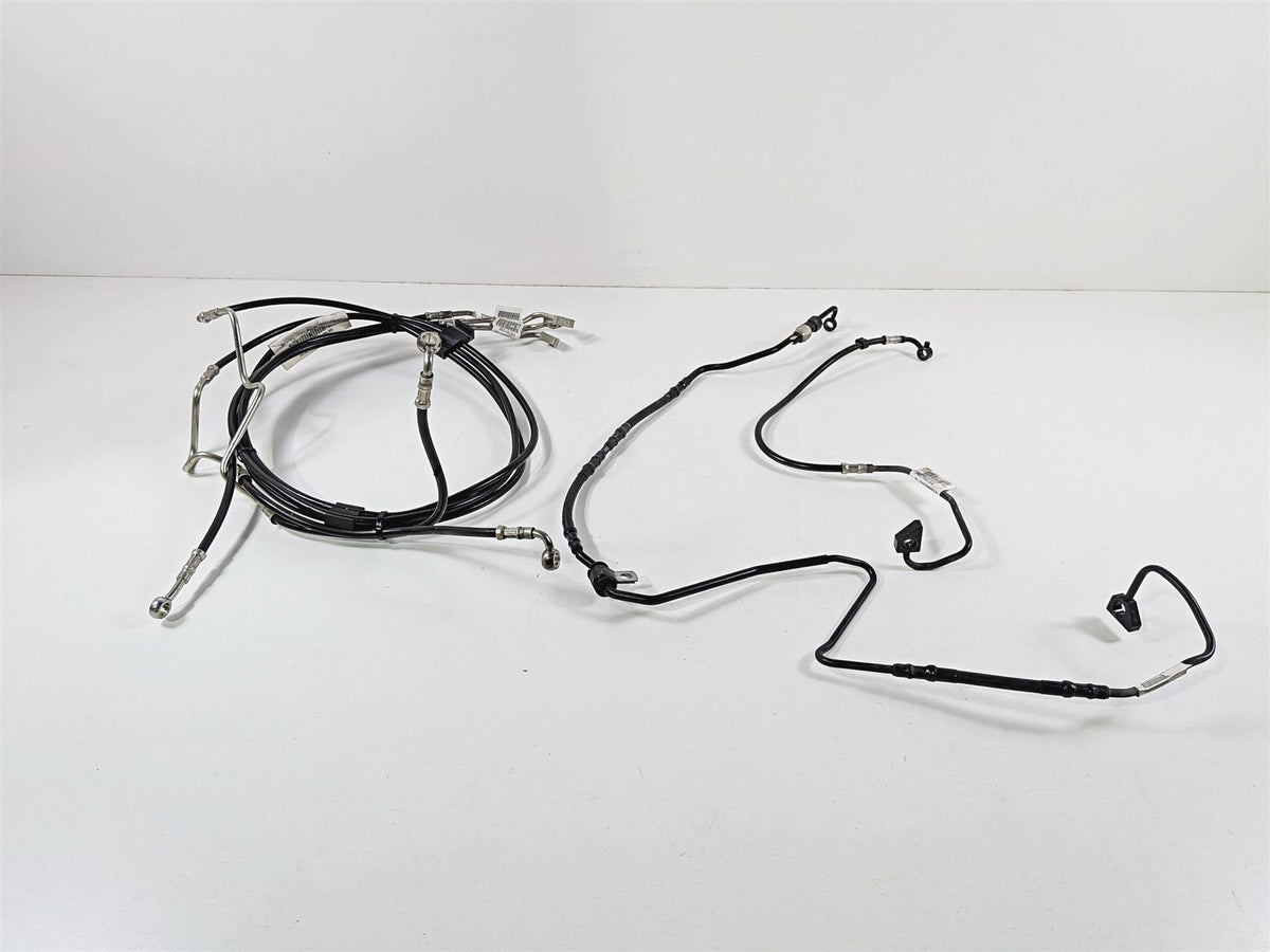 2018 Harley Touring FLHTCU Electra Glide Front Rear Abs Brake Line Set 41800011-Mototech271