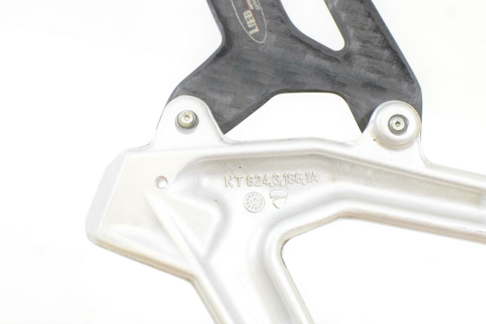 2014 Ducati Panigale 1199 S Left Front Footpeg Bracket Heel Guard 82421861A {{ shop.shopifyCountryName }} - Mototech271