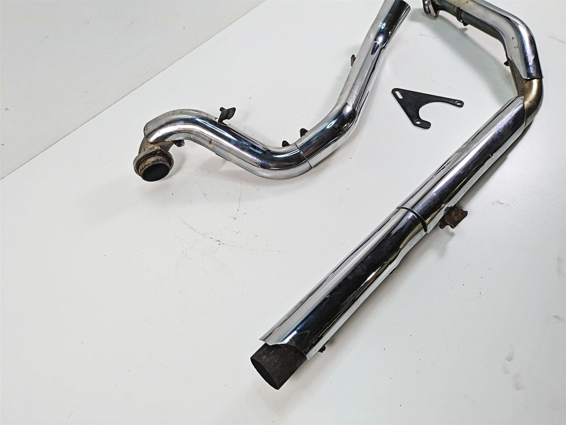 2006 Harley Touring FLHXI Street Glide Hand Made True Dual Header Pipe 65621-99B {{ shop.shopifyCountryName }} - Mototech271