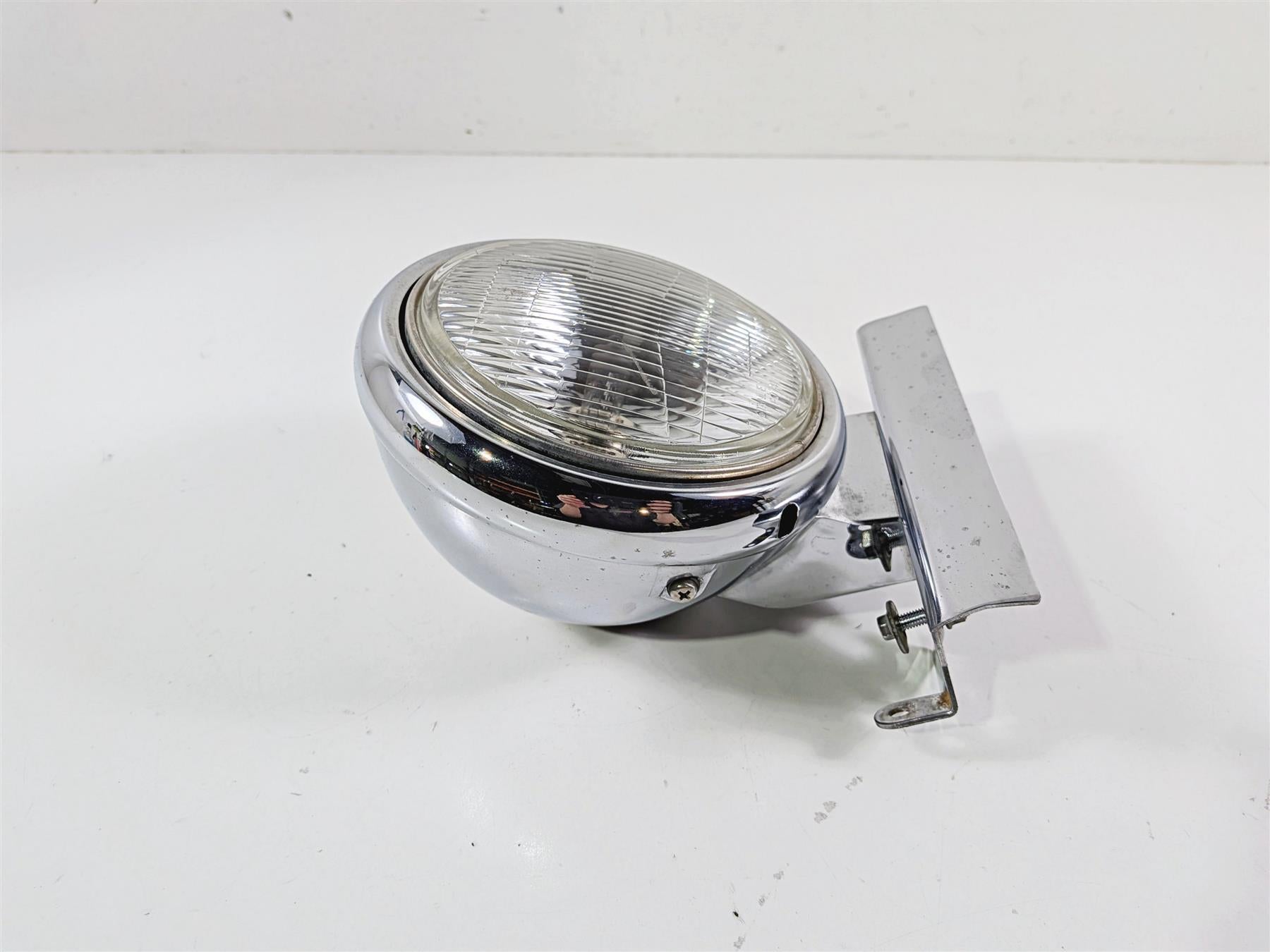 2005 Kawasaki EN500 Vulcan Chrome Head Light Lamp Headlight & Mount 23005-1149 {{ shop.shopifyCountryName }} - Mototech271