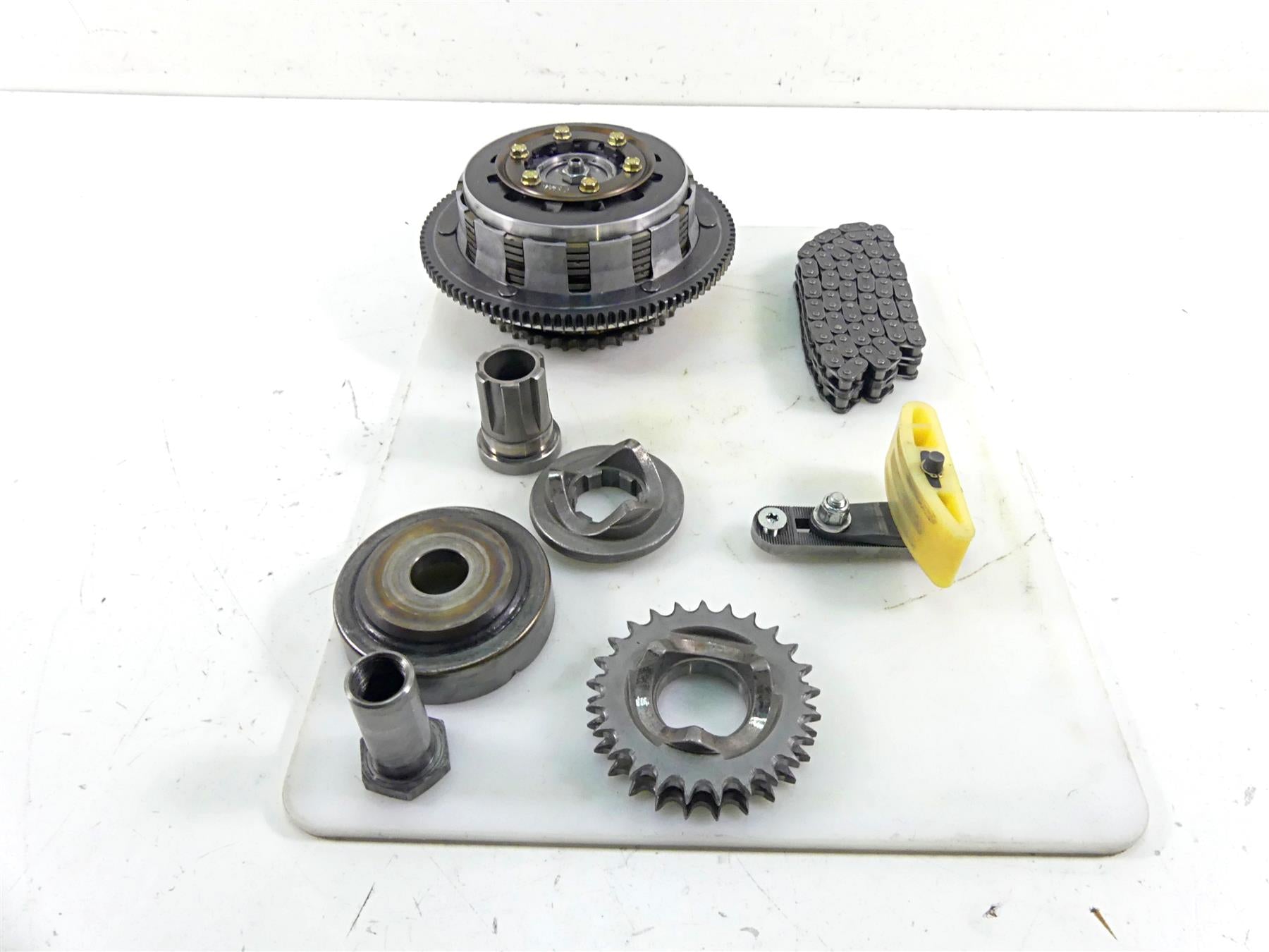 2002 Harley Touring FLHTC Electra Glide Primary Drive Clutch -Read 37802-98B {{ shop.shopifyCountryName }} - Mototech271