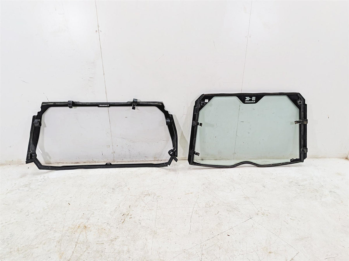 2021 Kawasaki Teryx KRX KRF 1000 ES Front Rear Oem Windshield Set 99994-1290 {{ shop.shopifyCountryName }} - Mototech271