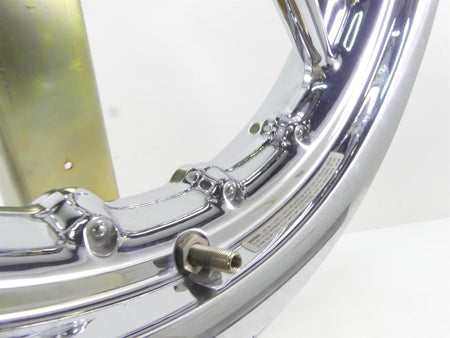 2004 Harley FLHTC SE CVO Electra Glide Front Wheel Rim 16x3 43478-04 {{ shop.shopifyCountryName }} - Mototech271