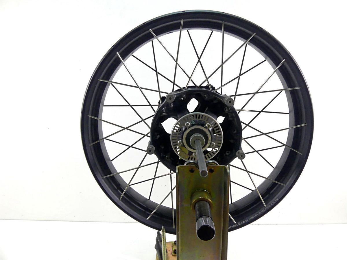 2016 BMW R1200GS Adv K51 Straight Front Wheel Rim Spoke Black 18x3 36318528530 {{ shop.shopifyCountryName }} - Mototech271