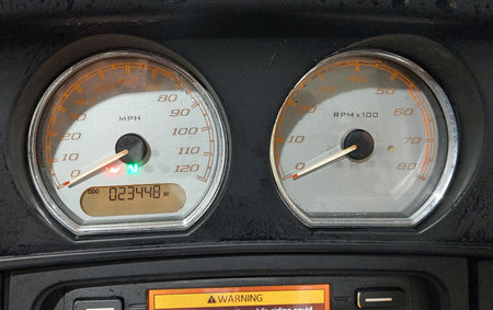 2014 Harley Touring FLHX Street Glide Gauges 24K Speedometer Instrument 70900124 {{ shop.shopifyCountryName }} - Mototech271