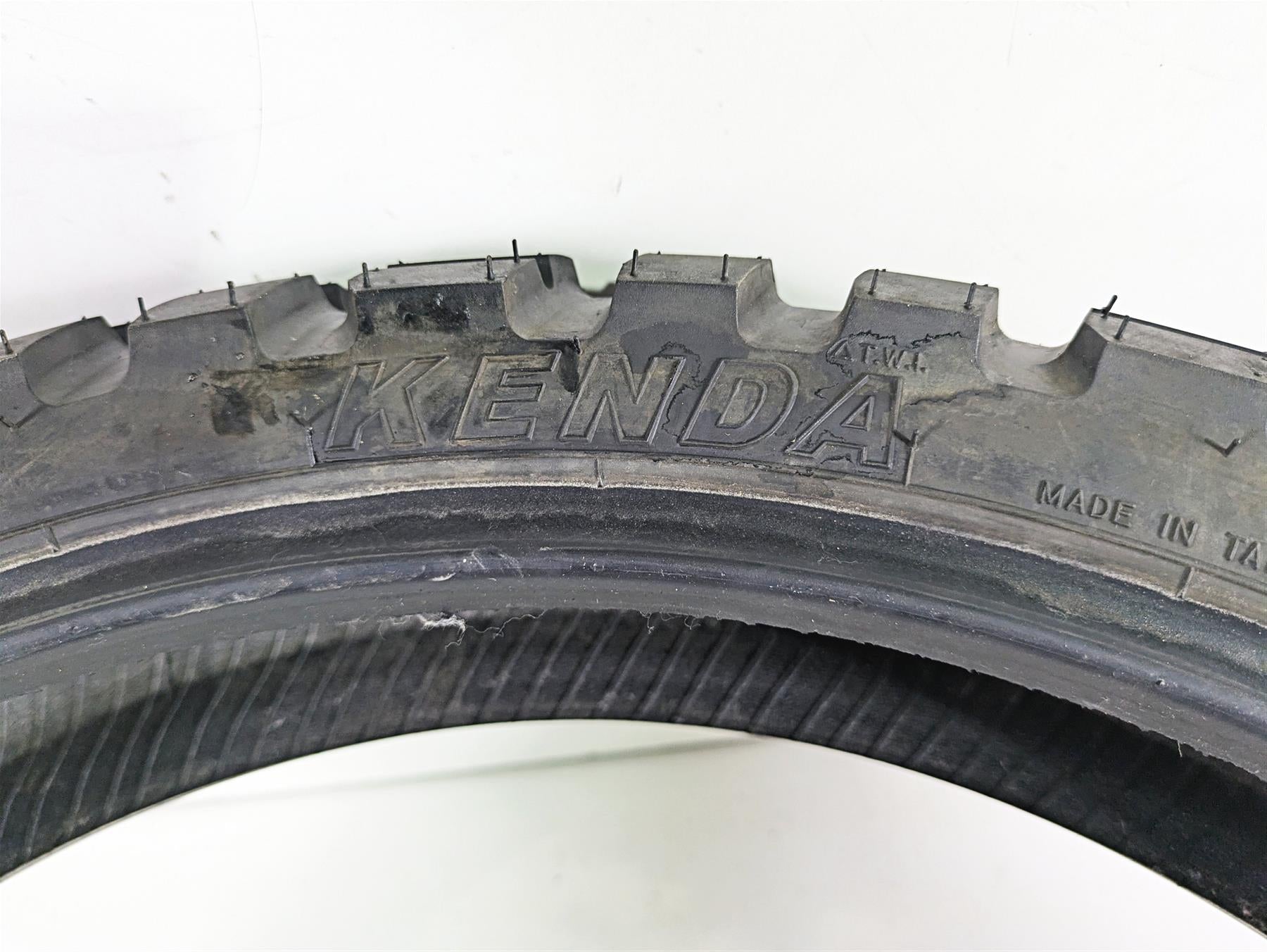 Used Front Motorcycle Tire Kenda Big Block 120/70B19 R19 60Q 170M2004 {{ shop.shopifyCountryName }} - Mototech271