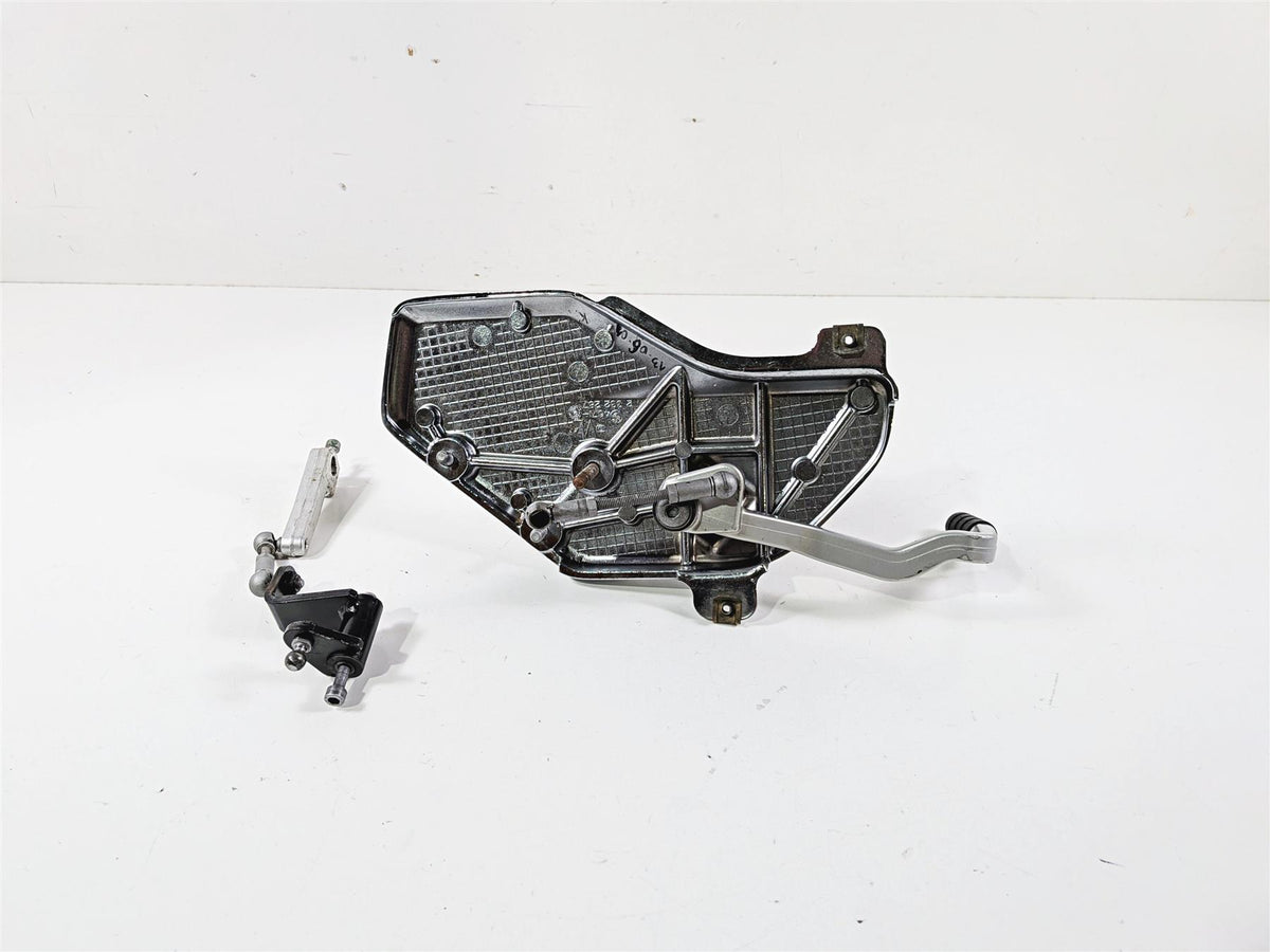 2002 BMW K1200LT 89V3 Left Chrome Footpeg Set & Shifter 46717682133 {{ shop.shopifyCountryName }} - Mototech271