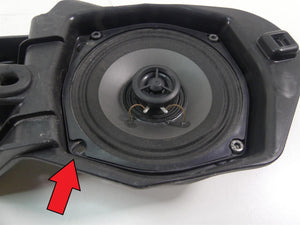 2015 Victory Cross Country Tour Front Support Stay Speaker & Housing Set 5437065