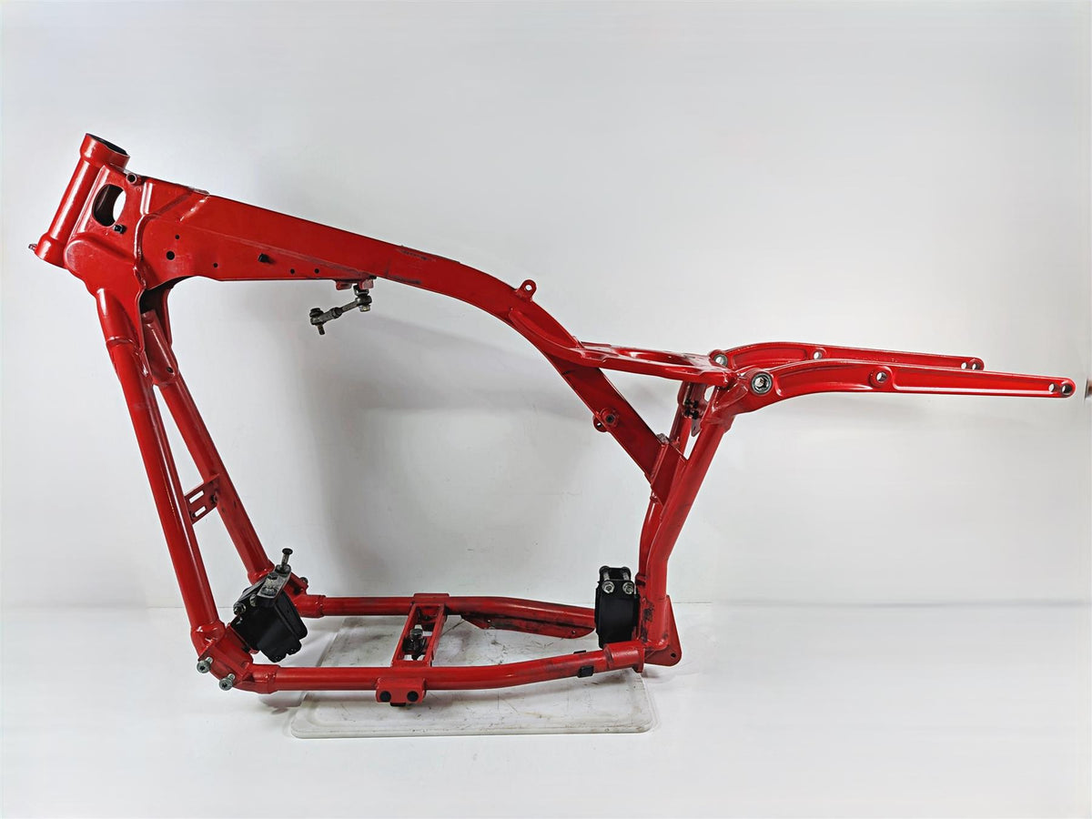 2008 Harley FXDSE CVO Dyna Straight Red Frame Chassis With Clean Texas Title 47293-06-Mototech271