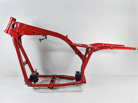 2008 Harley FXDSE CVO Dyna Straight Red Frame Chassis With Clean Texas Title 47293-06-Mototech271