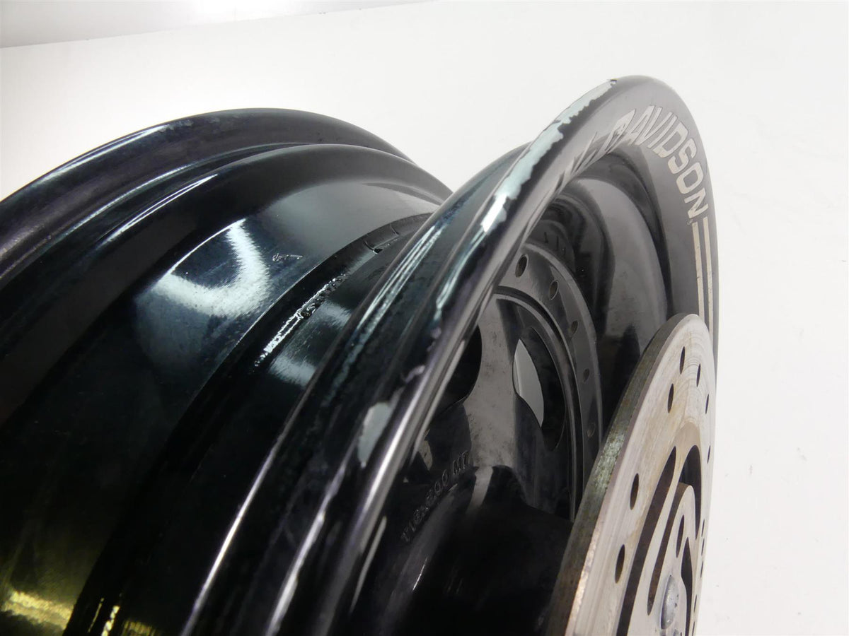 2014 Harley Dyna FXDF Fat Bob Straight Rear Black Wheel Rim 16x5 40900261 {{ shop.shopifyCountryName }} - Mototech271