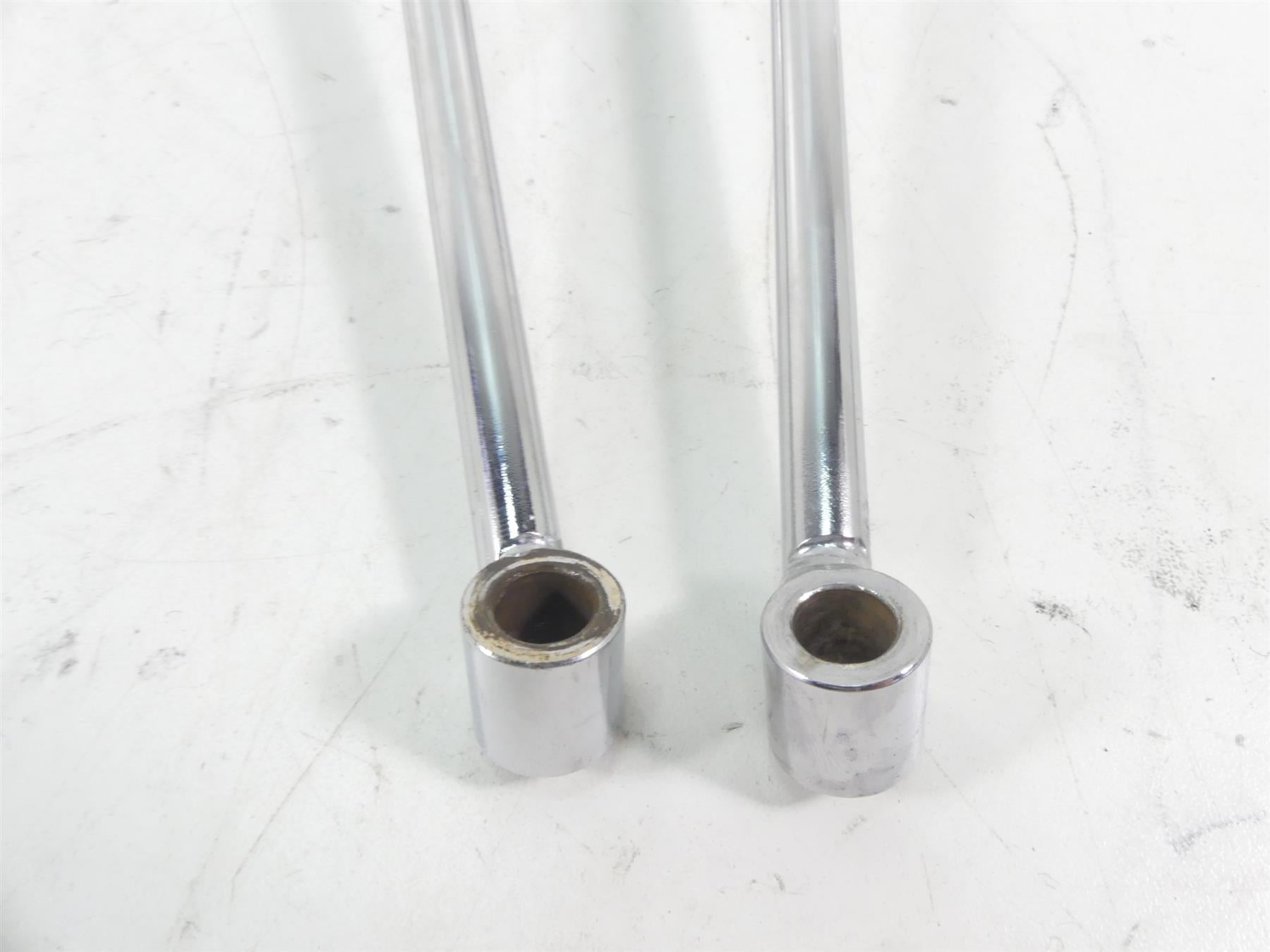 1995 Harley Dyna FXDL Low Rider Chrome Saddlebag Rail Holder Mounts {{ shop.shopifyCountryName }} - Mototech271