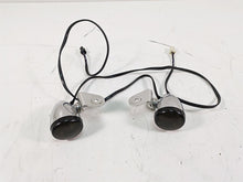 Load image into Gallery viewer, 2012 Harley FLD Dyna Switchback Front Led Turn Signal Smoke Blinker Set 68972-00
