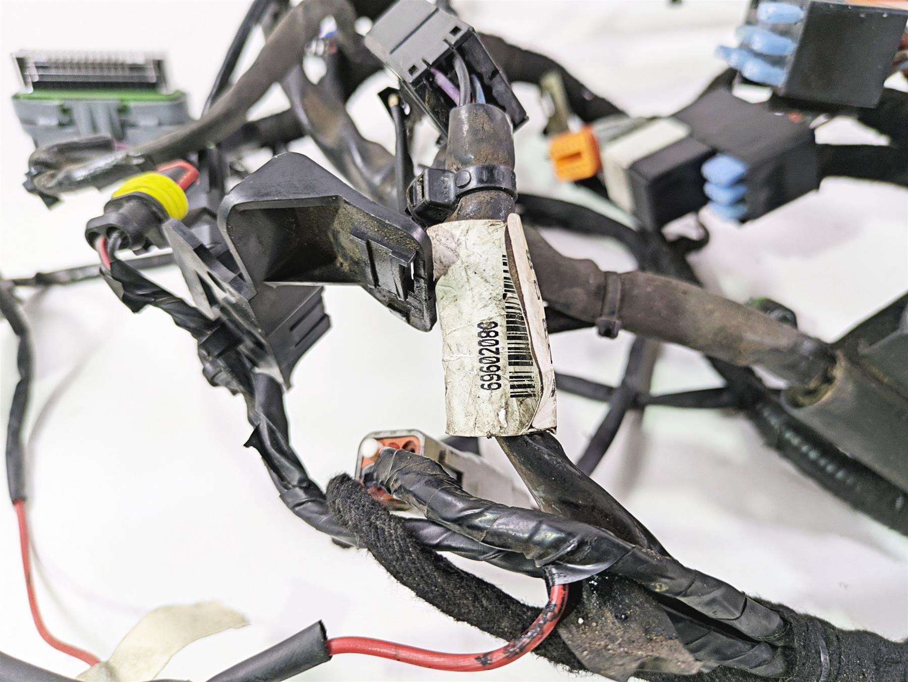 2008 Harley FXDL Dyna Low Rider 105TH Wiring Harness Loom - No Cuts 69602-08A {{ shop.shopifyCountryName }} - Mototech271