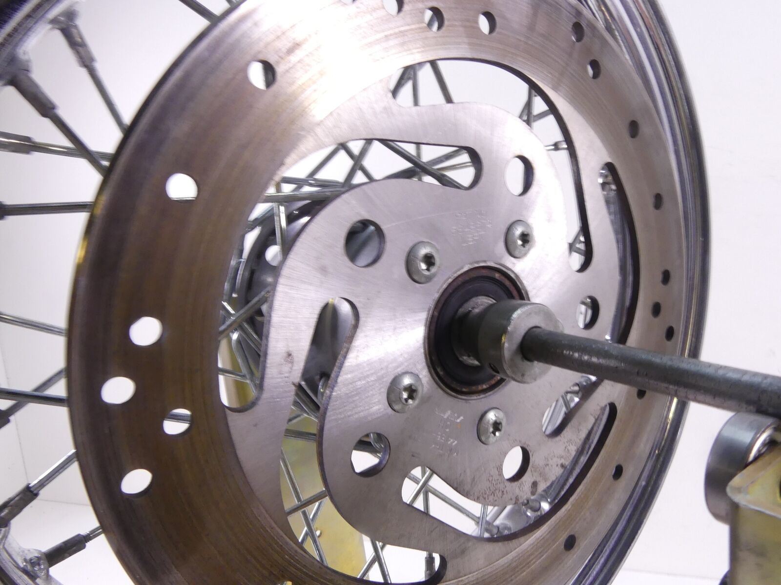 2001 Harley Softail FLSTC Heritage Front Straight 16x3 Wheel Rim 43005-05A {{ shop.shopifyCountryName }} - Mototech271