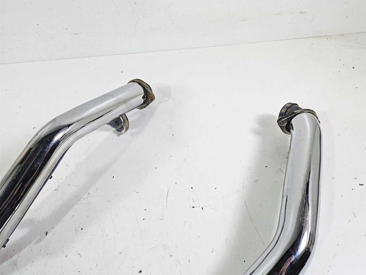 2003 Harley Touring FLHTCUI 100TH E-Glide Paughco Drag Pipes Exhaust Set 735EVOS {{ shop.shopifyCountryName }} - Mototech271