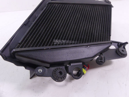 2015 Ducati Diavel Dark Right Radiator Cooler Fan Fairing Cover Set 54840881B {{ shop.shopifyCountryName }} - Mototech271