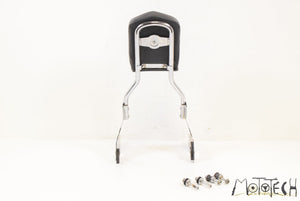 2008 Harley Sportster XL1200 LOW Passenger Rear Backrest Back Rest 22" TALL