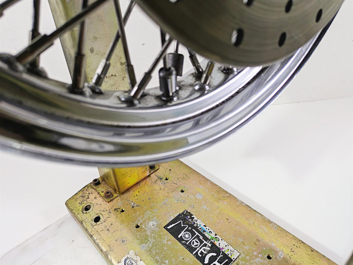 2002 Indian Spirit Deluxe Spoke Rear Wheel Rim Rotor 16x3.5 1.5mm Runout 21-970 {{ shop.shopifyCountryName }} - Mototech271