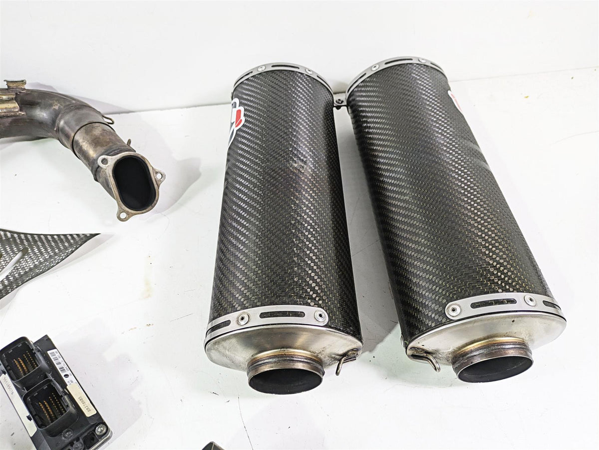 2008 Ducati SBK 1098 S Termignoni Full Exhaust Muffler Header Cdi Set 96117807B {{ shop.shopifyCountryName }} - Mototech271