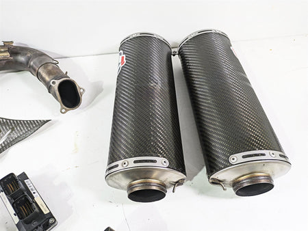 2008 Ducati SBK 1098 S Termignoni Full Exhaust Muffler Header Cdi Set 96117807B {{ shop.shopifyCountryName }} - Mototech271
