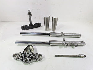 2008 Yamaha XVS1300 V-Star Tourer Front Forks & Triple Tree Set 3D8-23102-00-00 | Mototech271