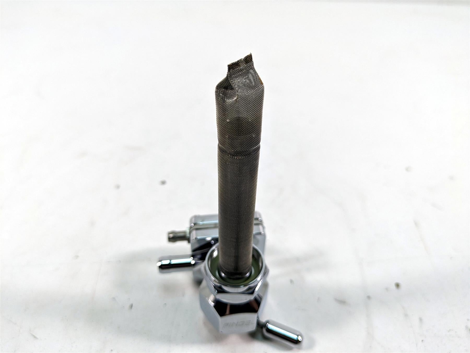 Harley Davidson Pingle Chrome Single Outlet Petcock Fuel Gas Valve 22mm 1311-CHV {{ shop.shopifyCountryName }} - Mototech271
