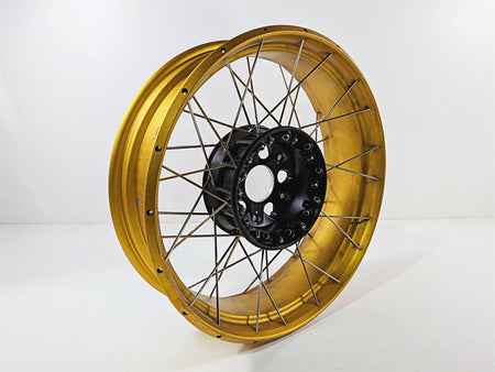 2021 BMW R1250GS K51 Adventure Straight 17x4.5 Gold Rear Spoke Wheel Rim 36318404333-Mototech271