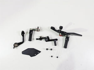 2022 Ducati Streetfighter V2 Gilles Tooling Adjustable Rearset Parts MUE2-D03-B