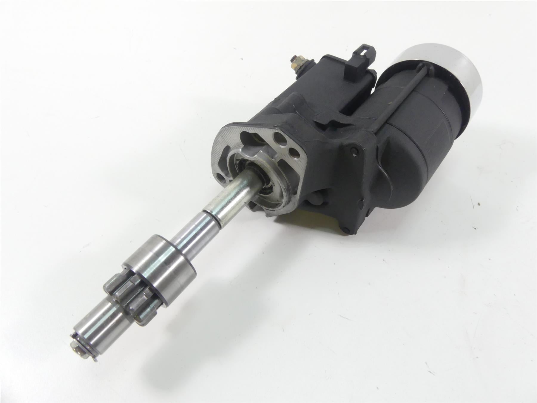 1993 Harley FXSTS Softail Springer Engine Starter Motor + Chrome Cover 31510-90 {{ shop.shopifyCountryName }} - Mototech271