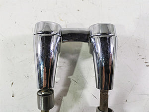 2012 Harley FLD Dyna Switchback Handlebar Chrome Riser & Extensions 55900004 55900005 | Mototech271