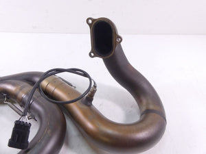 2015 Ducati Diavel Dark OEM Exhaust Header Manifold Pipe & Servo Set 57211562B