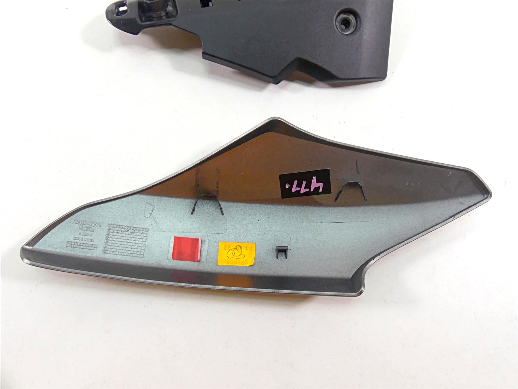 2022 Triumph Speed Triple 1200 RS Left Above Engine Side Cover -Read T2311650 {{ shop.shopifyCountryName }} - Mototech271