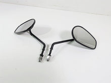 Load image into Gallery viewer, 2014 Harley FXDF Dyna Fat Bob Rear View Mirror Set Black 91909-03B 91910-03B
