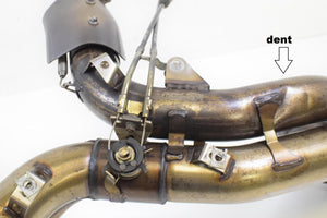 2009 Ducati Superbike 1198 STOCK Exhaust Pipe Header SET 57012631A | Mototech271