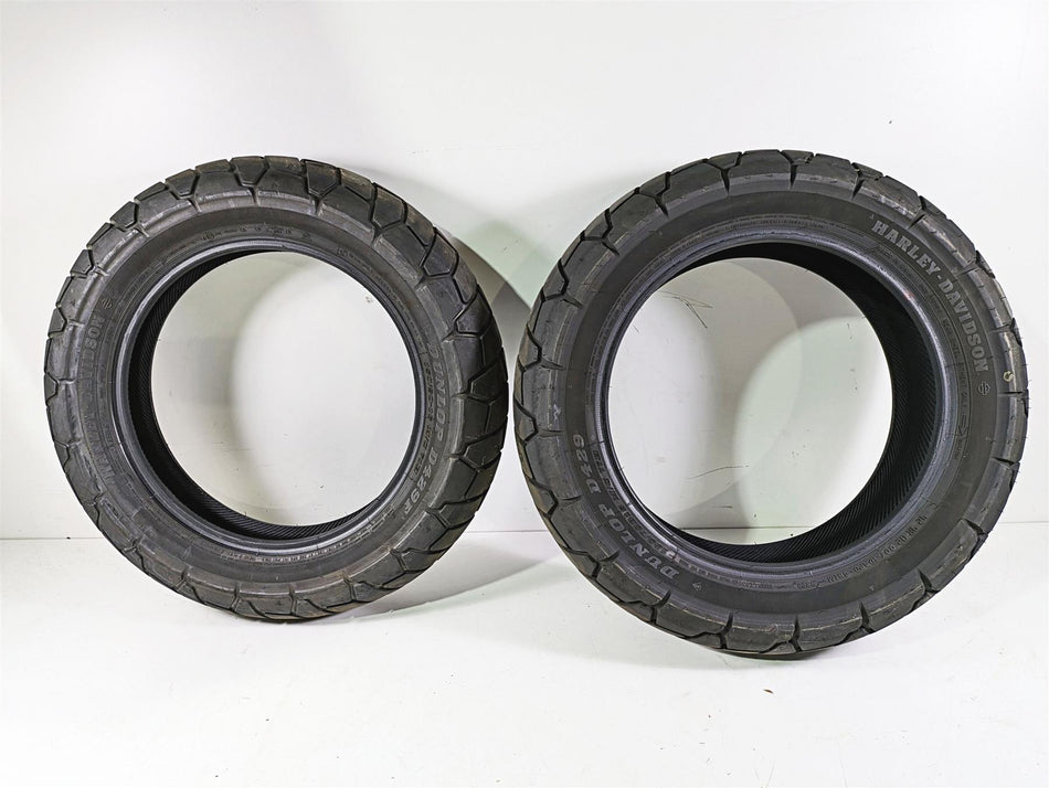 Harley Davidson Front Rear Dunlop D429 Tire Set 43100039 43200039 {{ shop.shopifyCountryName }} - Mototech271