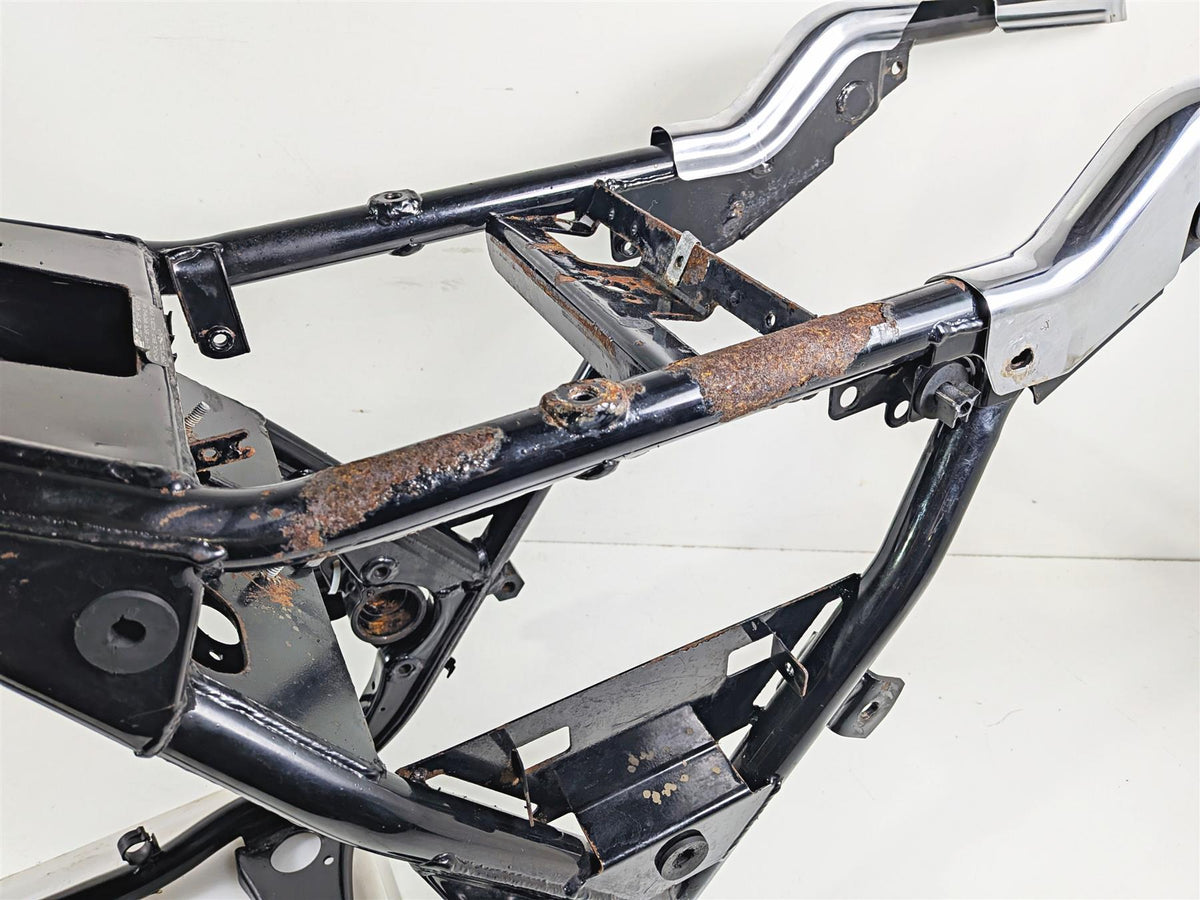 2000 Harley Touring FLHRCI Road King Straight Main Frame Chassis With Clean Florida Title 47900-01 {{ shop.shopifyCountryName }} - Mototech271
