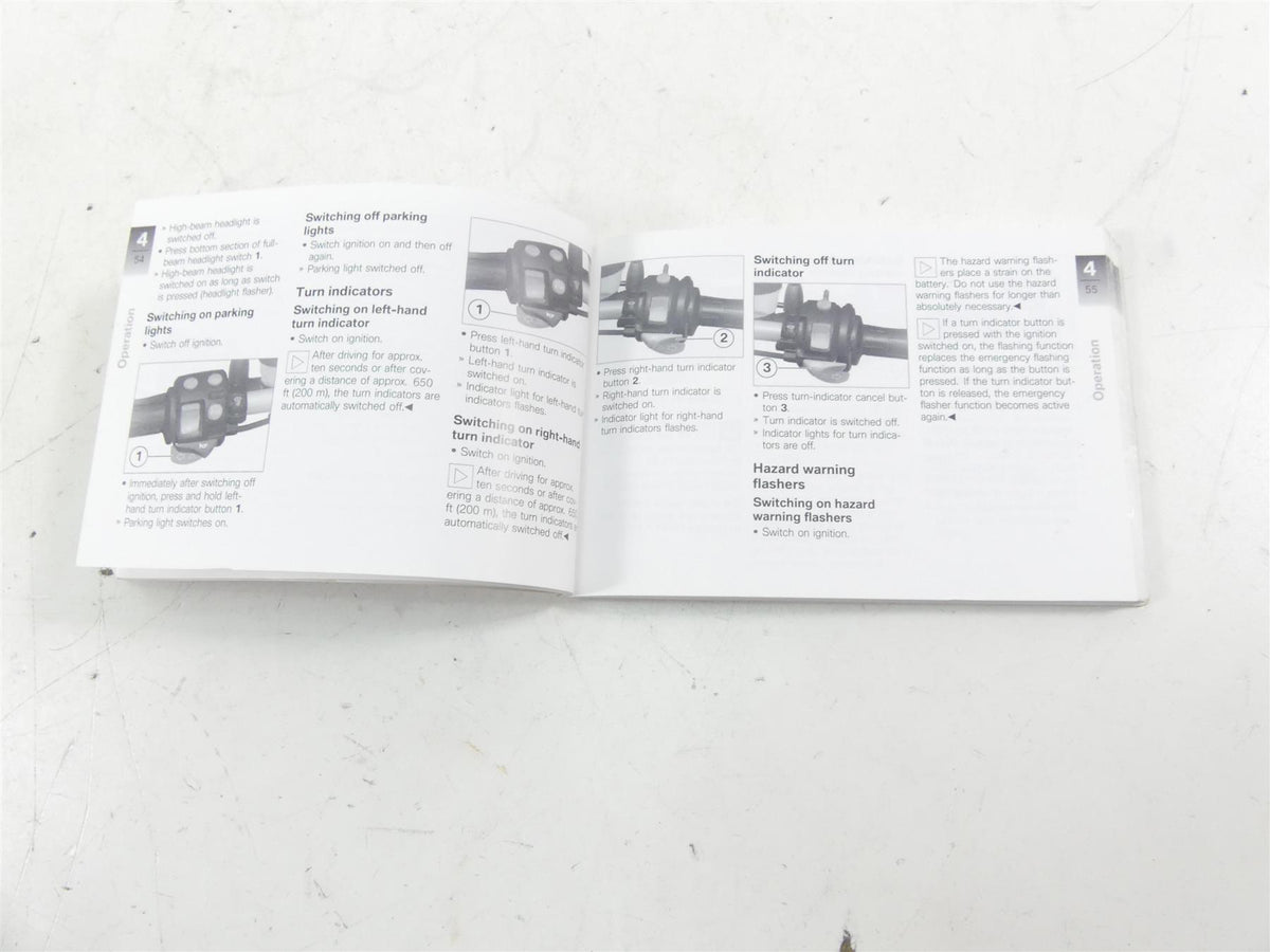 2008 BMW R1200GS K25 Owners Manual Service Book 01477712347 {{ shop.shopifyCountryName }} - Mototech271