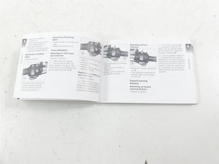 2008 BMW R1200GS K25 Owners Manual Service Book 01477712347 {{ shop.shopifyCountryName }} - Mototech271
