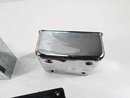 1999 Harley Dyna FXDL Low Rider Chrome Electrical & Battery Box Carrier 66375-97 {{ shop.shopifyCountryName }} - Mototech271